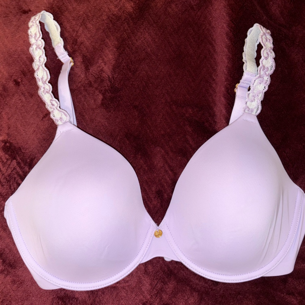 Elegant lavender Lace Strap Bra